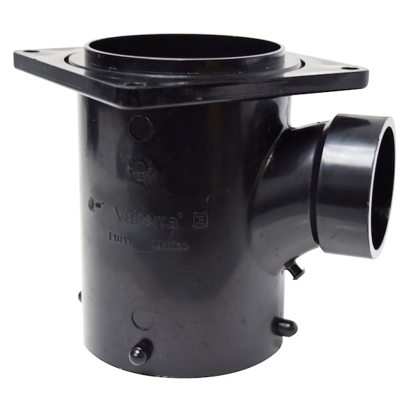 Valterra 3IN SAN TEE REDUCING - 3IN BAYONET X 3IN ROTATING FLANGE X 1-1/2IN HUB T1011 - main
